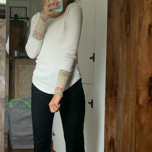 Free people thermal xs ivory